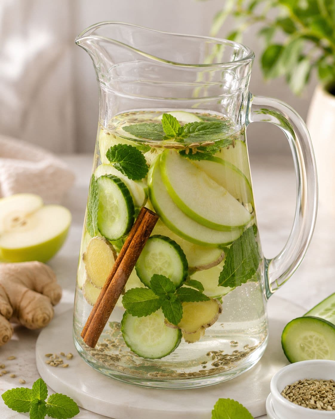 Şişkinlik için Detoks Suyu
